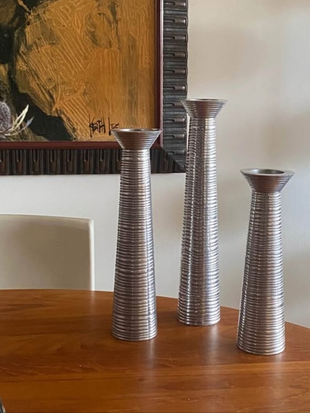 DANSK candle Holders
